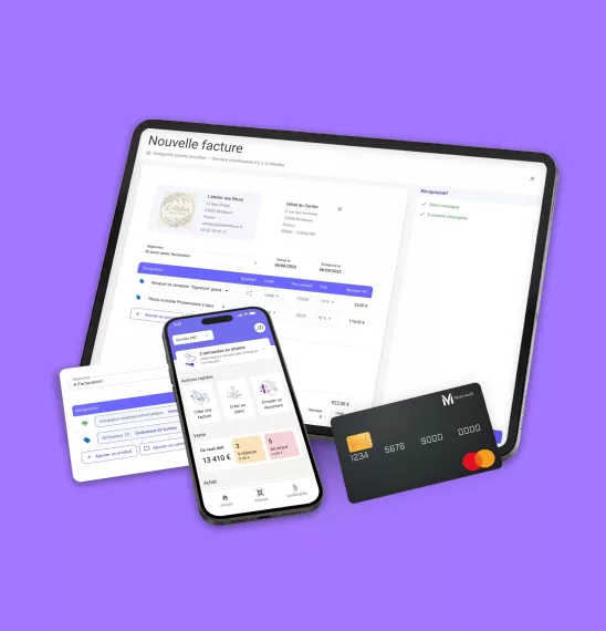 Application MyUnisoft sur ordinateur, tablette et smartphone pour aider les TPE et PME à gérer leur activité